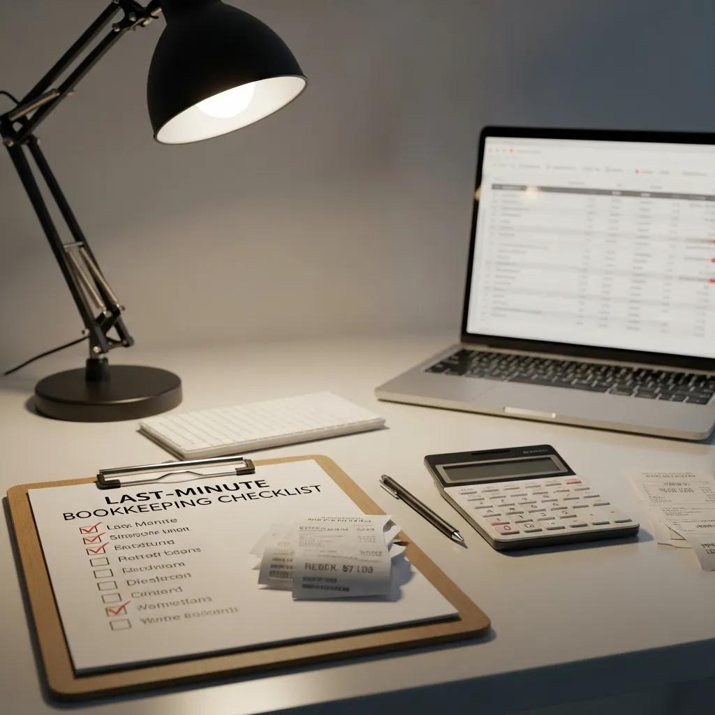 Last-minute bookkeeping checklist for landlords preparing for tax season